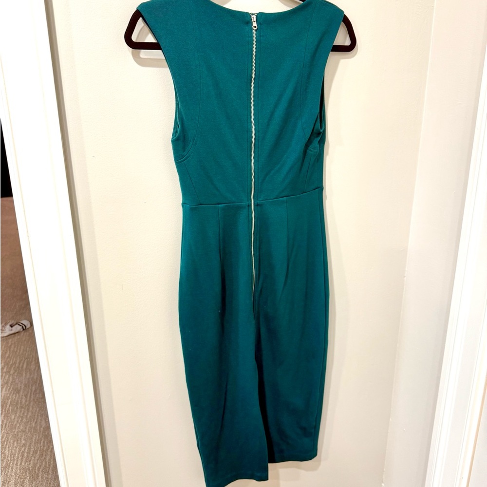 Express Teal Midi Dress - Picture 5 of 6